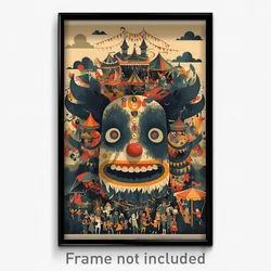 German Movie Poster - Monumental Fairground (Germany Retro Film Art Print)