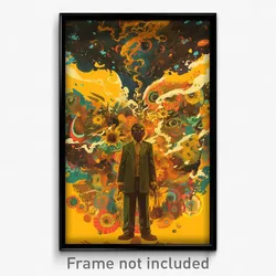 Indonesian Movie Poster - Blissful Hamlet (Indonesia Retro Film Art Print)