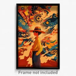 Spanish Movie Poster - Boy Feeling Cheerfulness, Magnificent Heart Earrings