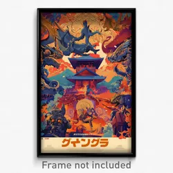 Indonesian Movie Poster - Quirky Monastery (Indonesia Retro Film Art Print)