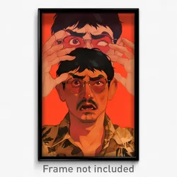 Thai Movie Poster - Man Feeling Insulted, Merry Brown Corset (Art Print)