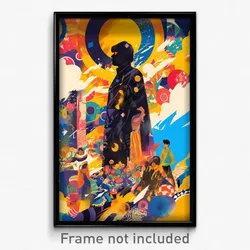 Bollywood Movie Poster - Man Feeling Dominant, Small Leggings (India Art Print)