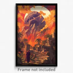 Spanish Movie Poster - Cultured Quarry (Spain Psychedelic Art Retro Film Print)