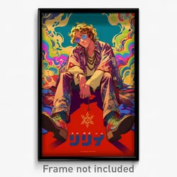 Hebrew Movie Poster - Man Feeling Schadenfreude, Stupendous Jeans (Art Print)