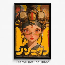 Vietnamese Movie Poster - Girl Feeling Amazement, Wooden Ear Piercing (Print)