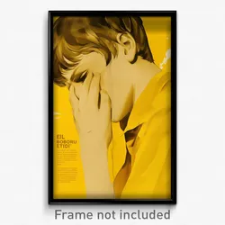 German Movie Poster - Boy Feeling Sorrow, Yellow Yellow Dress (Art Print)