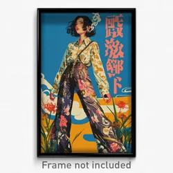 Chinese Movie Poster - Woman Feeling Sadness, Expensive Shiny Legwear (Print)