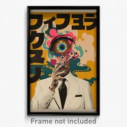 German Movie Poster - Man Feeling Discombobulated, Orderly White Bowtie (Print)