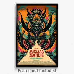 Mexican Movie Poster - Vivid Music Festival (Mexico Retro Film Art Print)