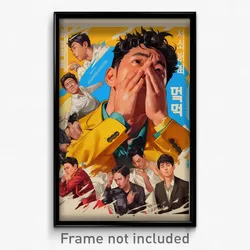 Korean Movie Poster - Man Feeling Pity, Burly Wristband (Korea Film Art Print)