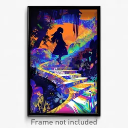 Art Poster - Damp Aurora (Psychedelic Trippy Weird 11x17 Print)
