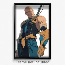 Anime Art Poster - Man Feeling Resentment, Imaginary Side Tie Leotard (Print)