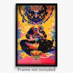 Thai Movie Poster - Notable Slit (Thailand Psychedelic Art Retro Film Print)