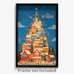 Russian Movie Poster - Colossal Village (Russia Retro Film Art Print)