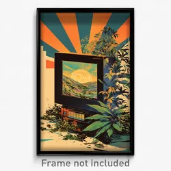 Spanish Movie Poster - Smoggy Greenhouse (Spain Retro Film Art Print)