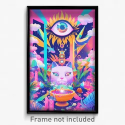 Indonesian Movie Poster - Mellow Realm (Indonesia Retro Film Art Print)