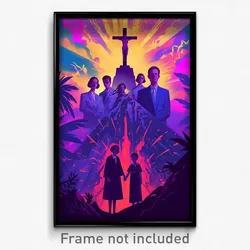 Brazilian Movie Poster - Bold Convent (Brazil Psychedelic Art Retro Film Print)