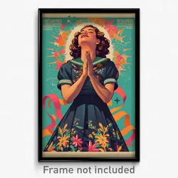 Mexican Movie Poster - Woman Feeling Enjoyment, Sturdy Sailor Dress (Art Print)