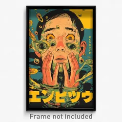 Thai Movie Poster - Mellow Gulf (Thailand Psychedelic Art Retro Film Print)