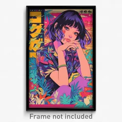 Vietnamese Movie Poster - Woman Feeling Hopeless, Shady Purple Shirt (Art Print)