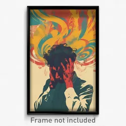 Thai Movie Poster - Man Feeling Alienation, Precious Front Tie Top (Art Print)
