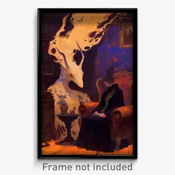 Art Poster - Stylish Armoury (Psychedelic Trippy Weird 11x17 Print)