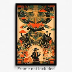 Mexican Movie Poster - Boy Feeling Humility, Antique Bow (Mexico Film Art Print)