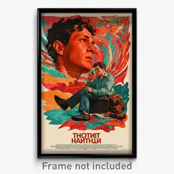 Russian Movie Poster - Man Feeling Humility, Fantastic Denim (Russia Art Print)