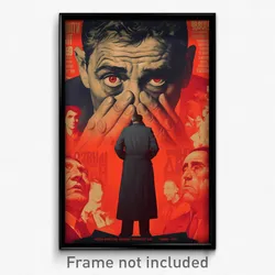 Russian Movie Poster - Man Feeling Wrath, Candid Red Ascot (Russia Art Print)