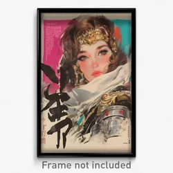 Vietnamese Movie Poster - Man Feeling Neglect, Feminine White Armor (Art Print)