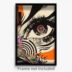 German Movie Poster - Valuable Bight (Germany Psychedelic Art Retro Film Print)