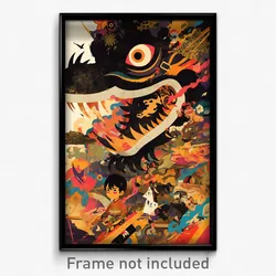 Indonesian Movie Poster - Quirky Pass (Indonesia Retro Film Art Print)