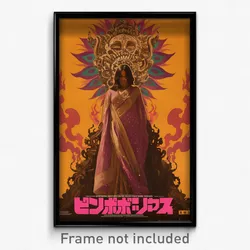 Bollywood Movie Poster - Woman Feeling Vengeful, Baggy Pink Sleeves (Art Print)