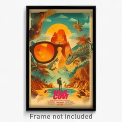 Spanish Movie Poster - Alive Cove (Spain Psychedelic Art Retro Film Print)