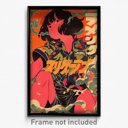 Indonesian Movie Poster - Girl Feeling Cheeky, Extra Large Pink Shorts (Print)