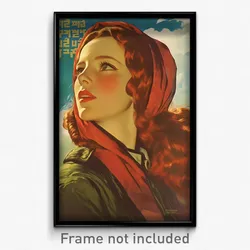 Hebrew Movie Poster - Woman Feeling Awe, Adventurous Hooded Jacket (Art Print)