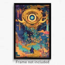 Vietnamese Movie Poster - Enchanted Courtyard (Vietnam Retro Film Art Print)