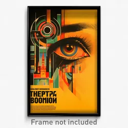 German Movie Poster - Colorful Boiler Room (Germany Retro Film Art Print)