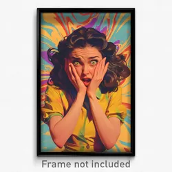 Icelandic Movie Poster - Woman Feeling Possessive, Warped Pencil Dress (Print)