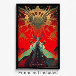 Icelandic Movie Poster - White Dominion (Iceland Retro Film Art Print)