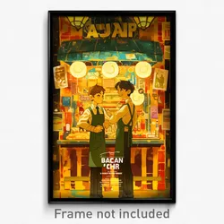 Spanish Movie Poster - Boy Feeling Driven, Slim Green Apron (Spain Art Print)