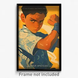 Indonesian Movie Poster - Boy Feeling Spite, Nice Blue Gloves (Art Print)