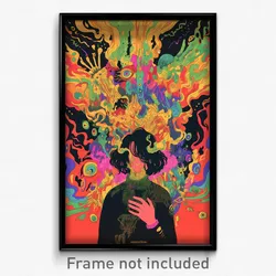 Mexican Movie Poster - Underground Pavillion (Mexico Retro Film Art Print)
