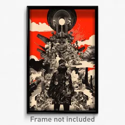 French Movie Poster - Colorless Desolation (France Retro Film Art Print)