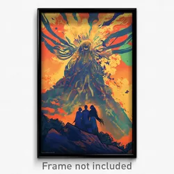 Bollywood Movie Poster - Magnificent Landmark (India Retro Hindi Film Art Print)