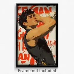 Vietnamese Movie Poster - Man Feeling Focused, Enchanted Black Undershirt