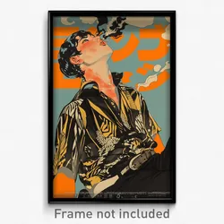 Japanese Movie Poster - Boy Feeling Rattled, Well Groomed Tactical Clothes