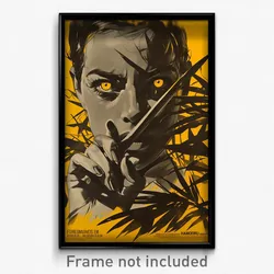 Brazilian Movie Poster - Woman Feeling Intrigued, Impeccable Shoulder Armor