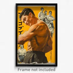 Thai Movie Poster - Man Feeling Joviality, Gentle Cropped Sweater (Art Print)