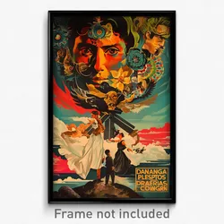 Mexican Movie Poster - Dangerous Crossing (Mexico Retro Film Art Print)